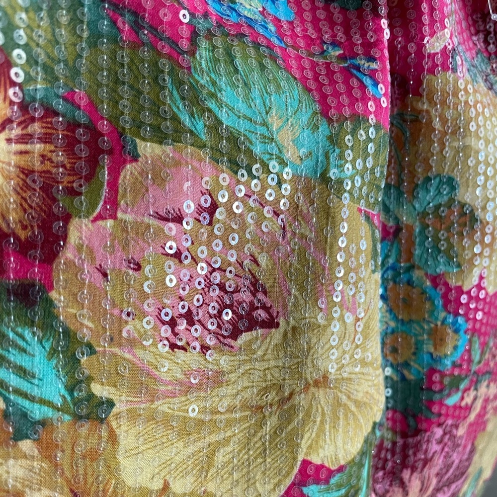 Oversized coin purse pouch sequins vintage style purse - Picture 3 of 12